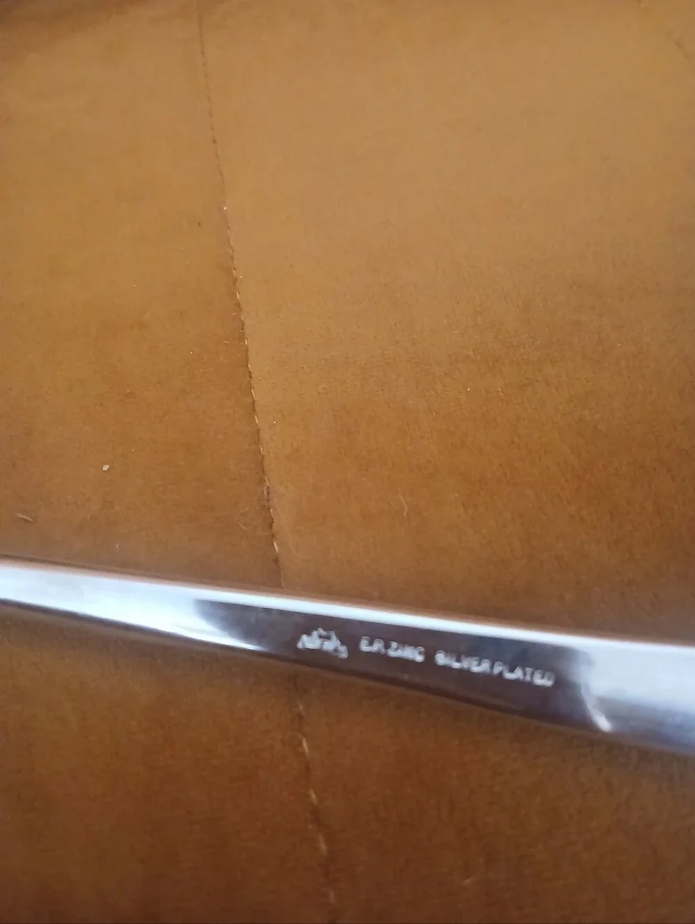 Silver Plated Serving Spoon and Fork Set